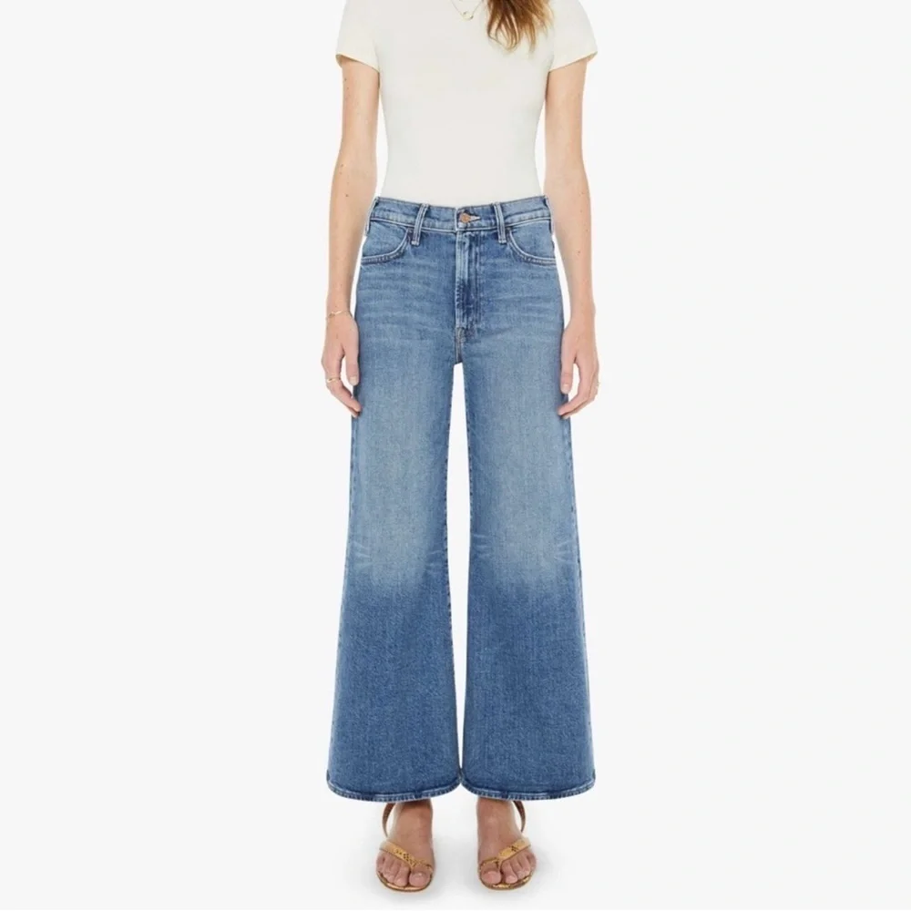 Mother denim The Hustler Roller Ankle jeans in Slip and Fall 28 NWT - Picture 1 of 4
